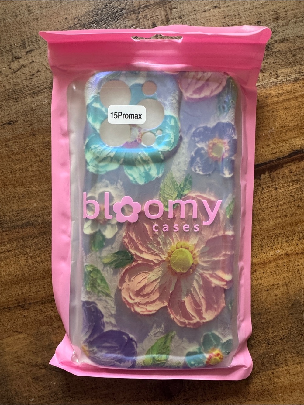 bloom Floral iPhone 15 Pro Max‎ Case - Pink & Multicolor